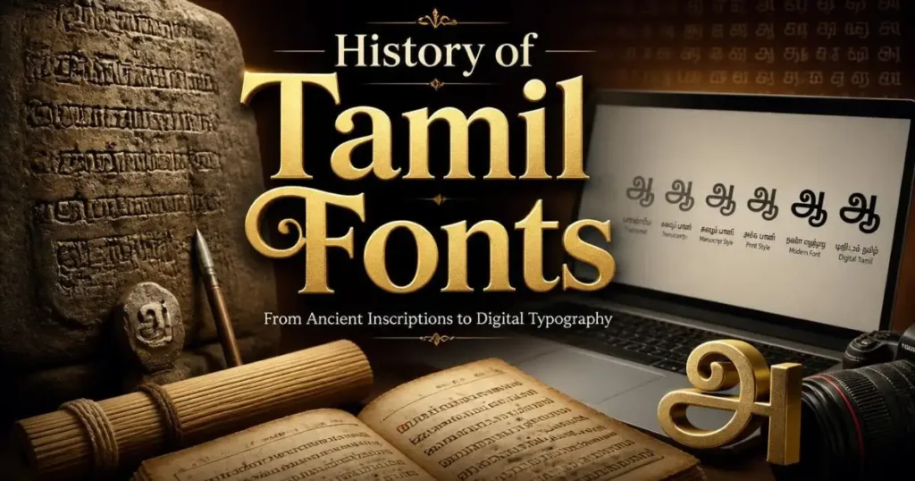 History of Tamil Fonts